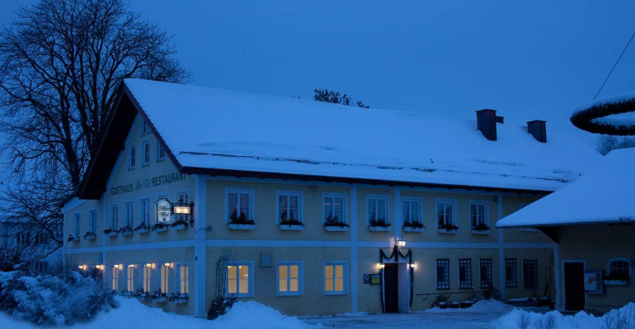 Hotel Alter Wirt ハルベルクモース エクステリア 写真